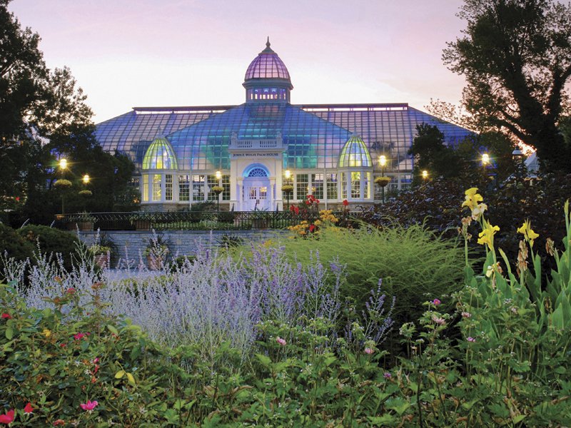 Toledo Botanical Gardens Artist Village Home Garden